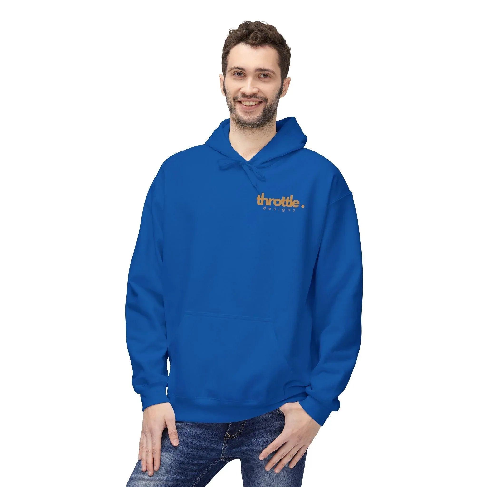Ultimate Retro Fishing Fleece Hoodie for Comfort and Style