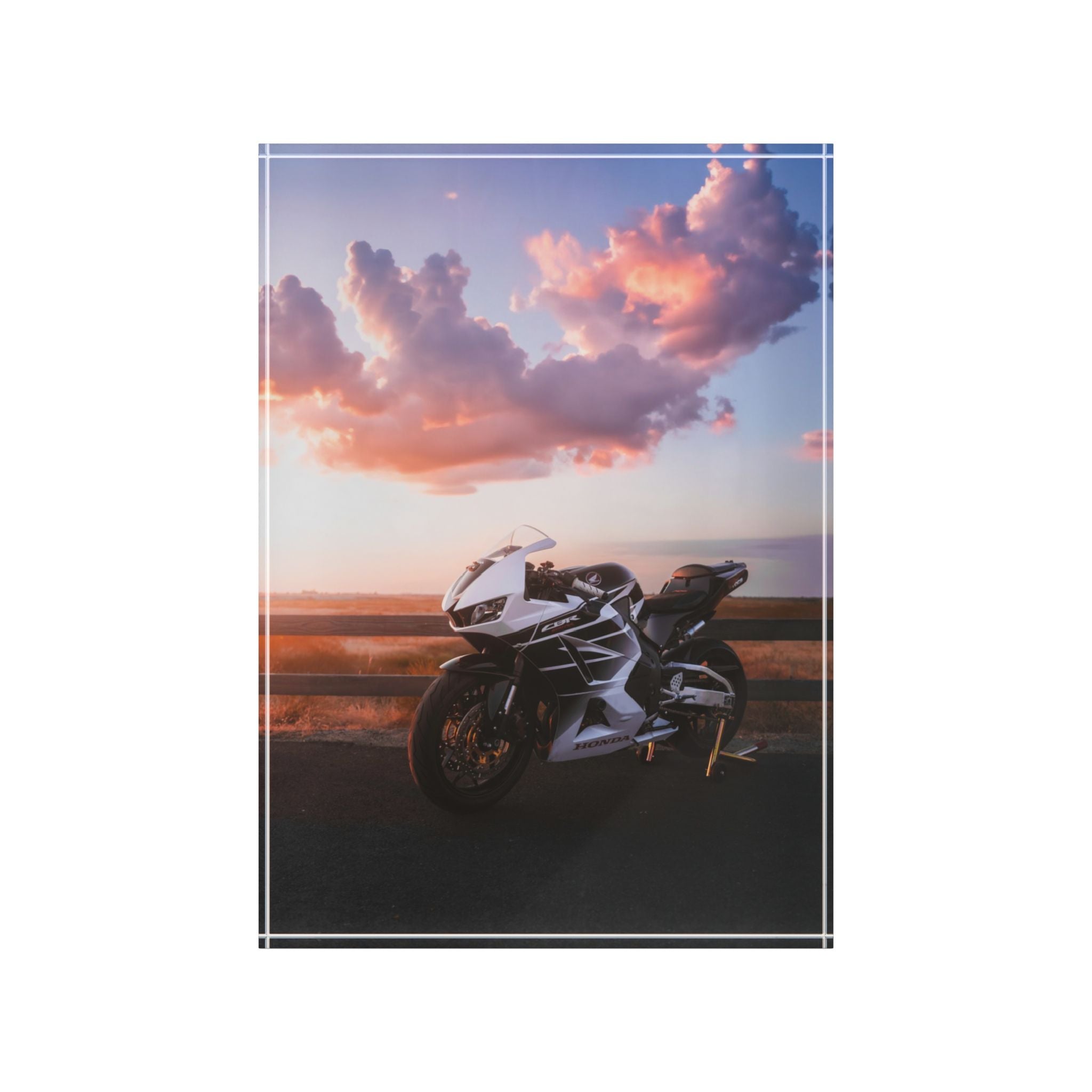 Honda CBR600RR Motorcycle Acrylic Photo Block #005 - Throttle Designs