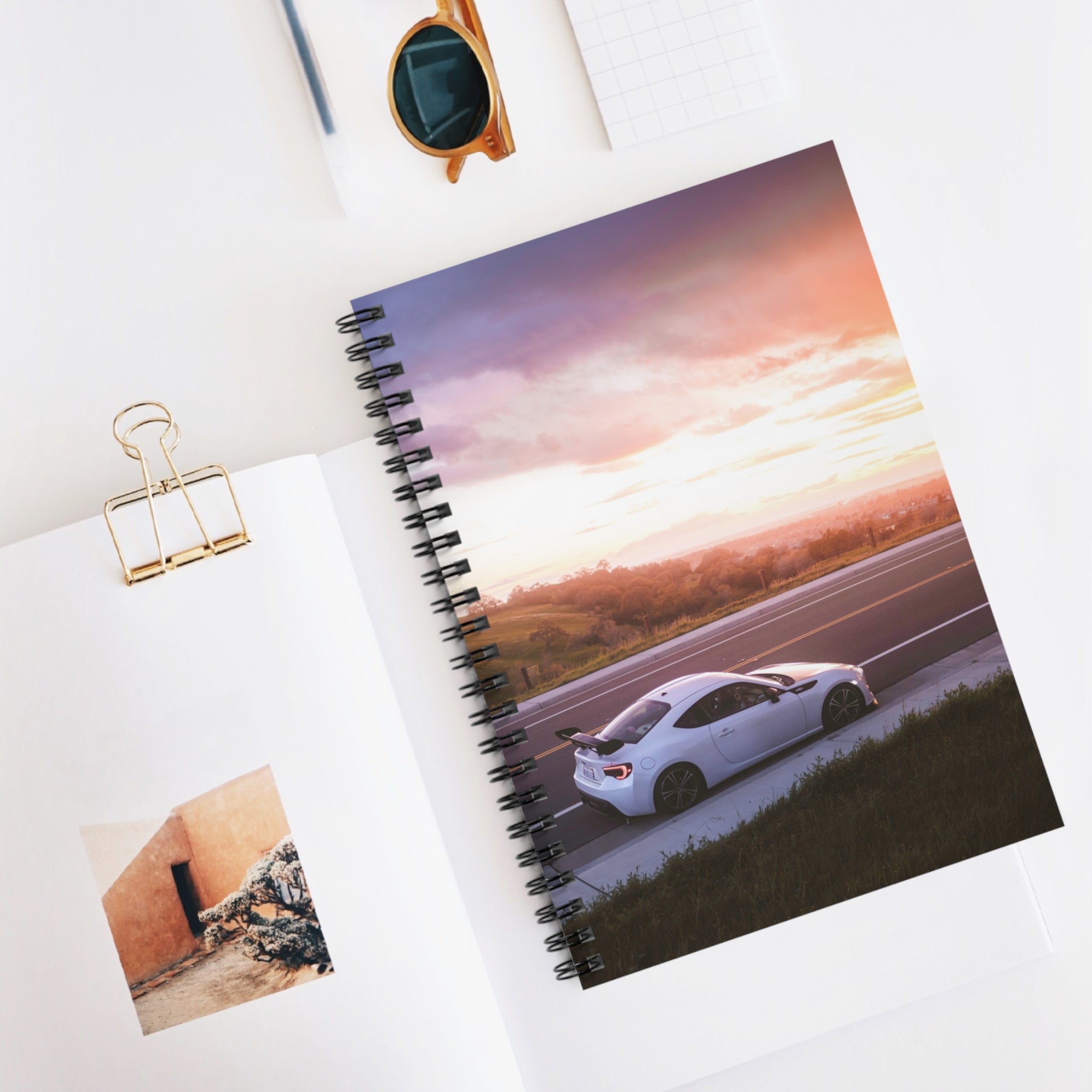 Toyota FRS Automotive Spiral Notebook #001 - Throttle Designs