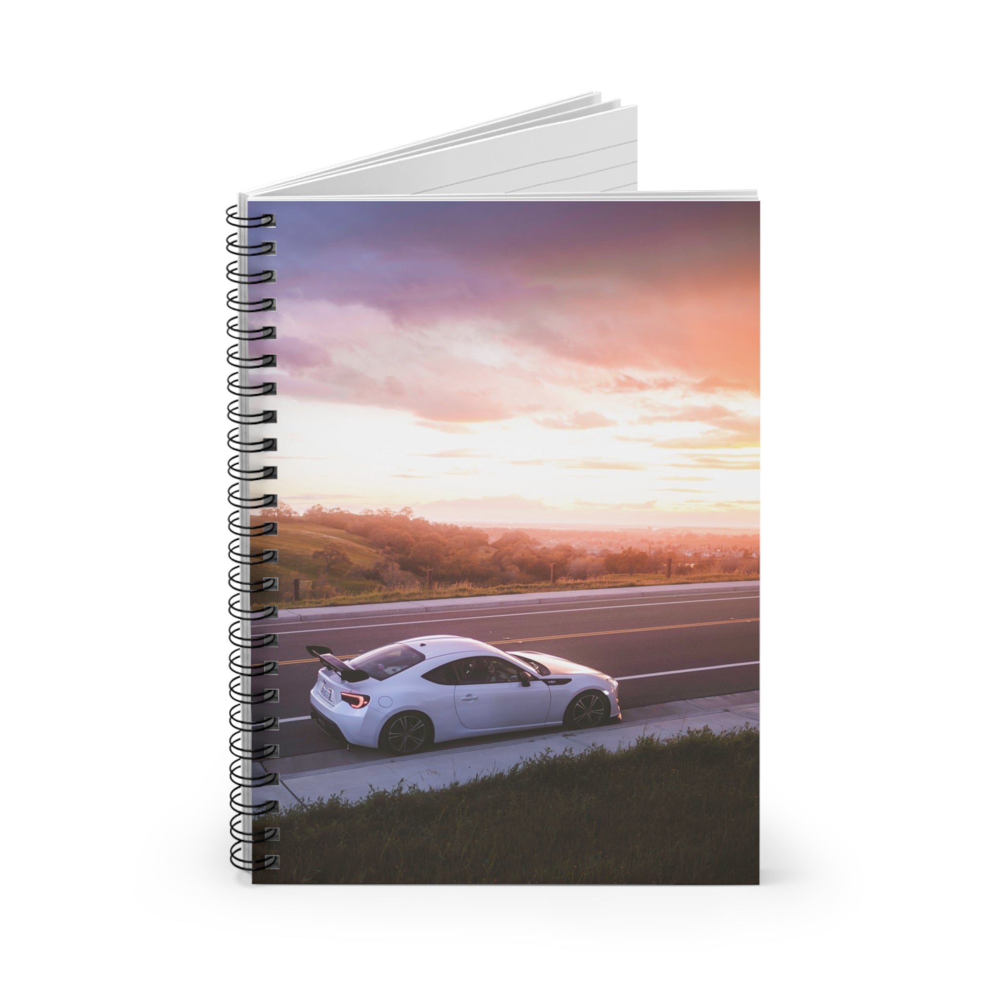 Toyota FRS Automotive Spiral Notebook #001 - Throttle Designs