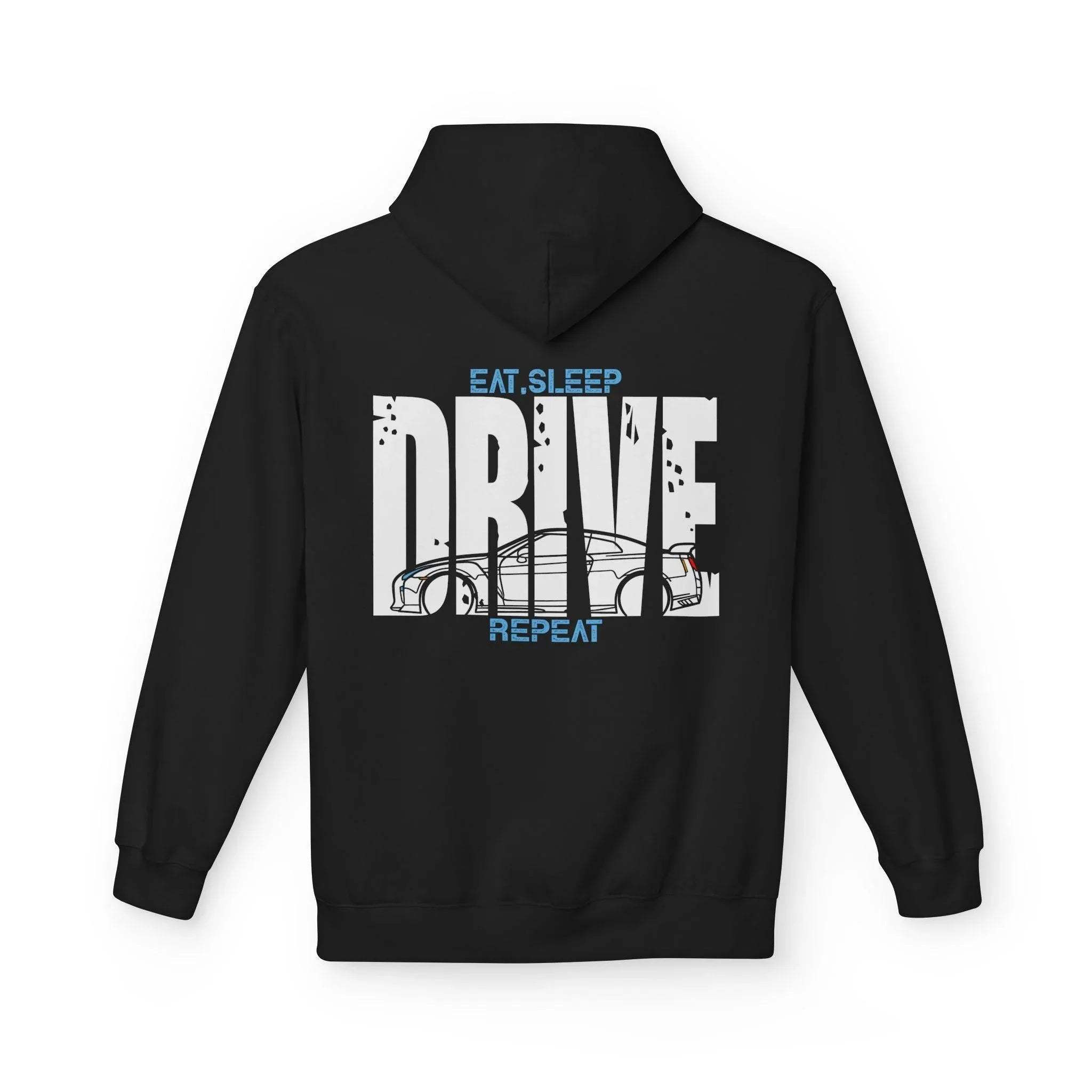 Nissan R35 GT-R DRIVE Fleece Hoodie - Premium Comfort & Style