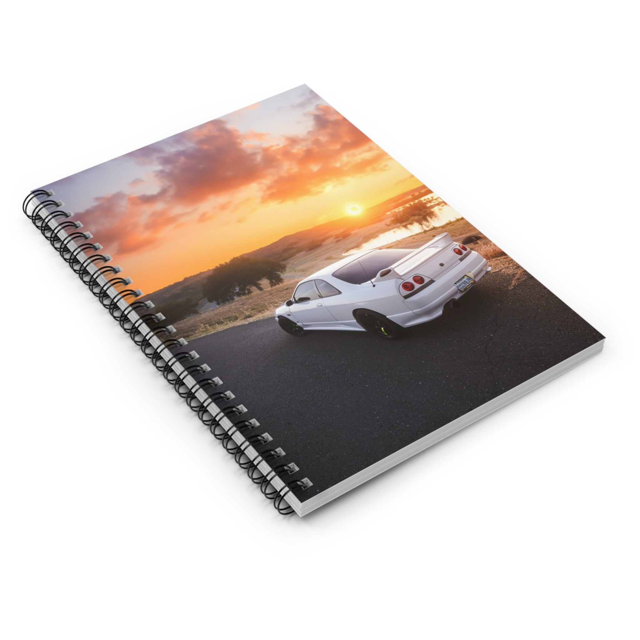 Nissan Skyline R33 GTS-T Automotive Spiral Notebook #003 - Throttle Designs