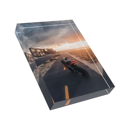 Aprilia RSV4 Motorcycle Acrylic Photo Block #014 - Throttle Designs