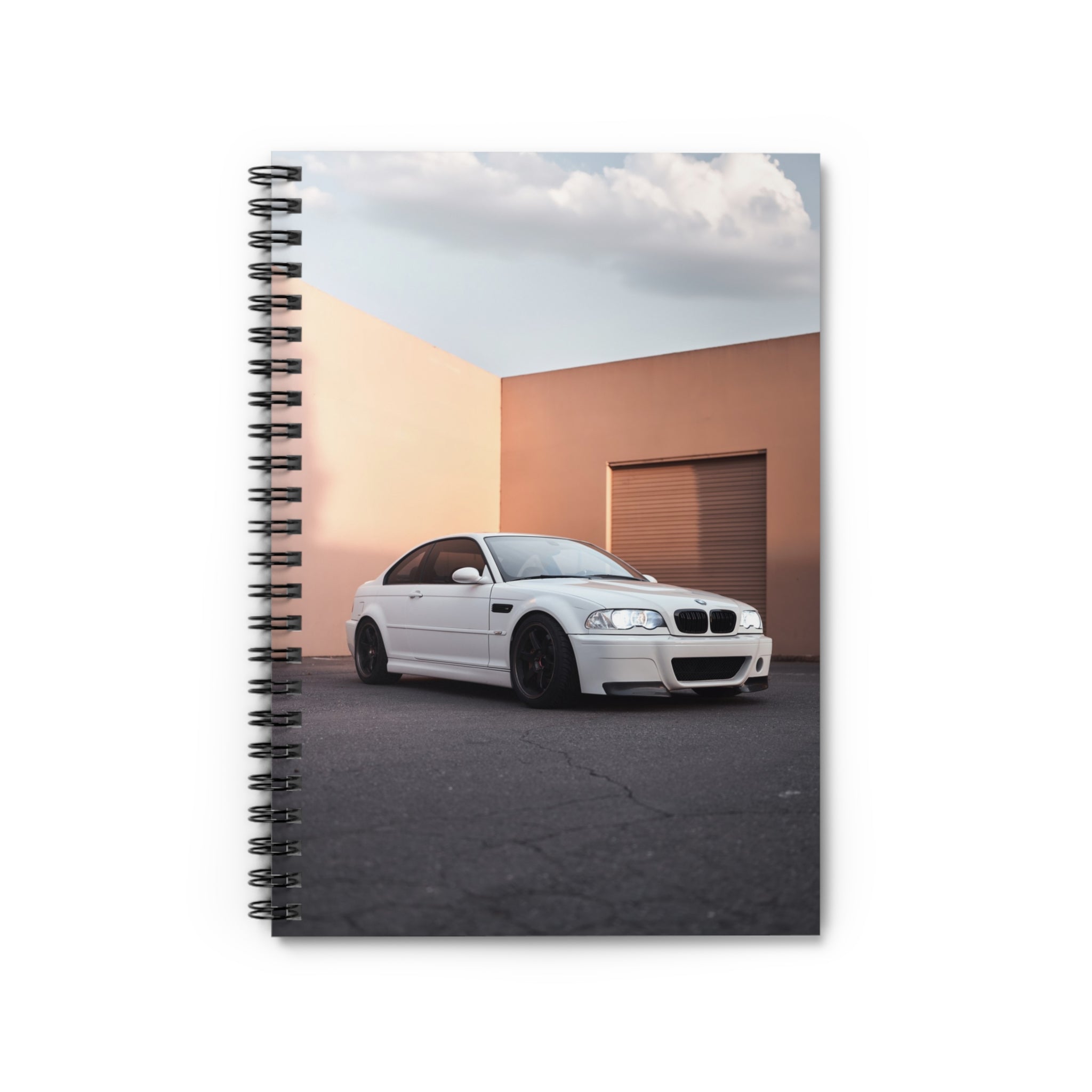 BMW E46 M3 Automotive Spiral Notebook #014 - Throttle Designs