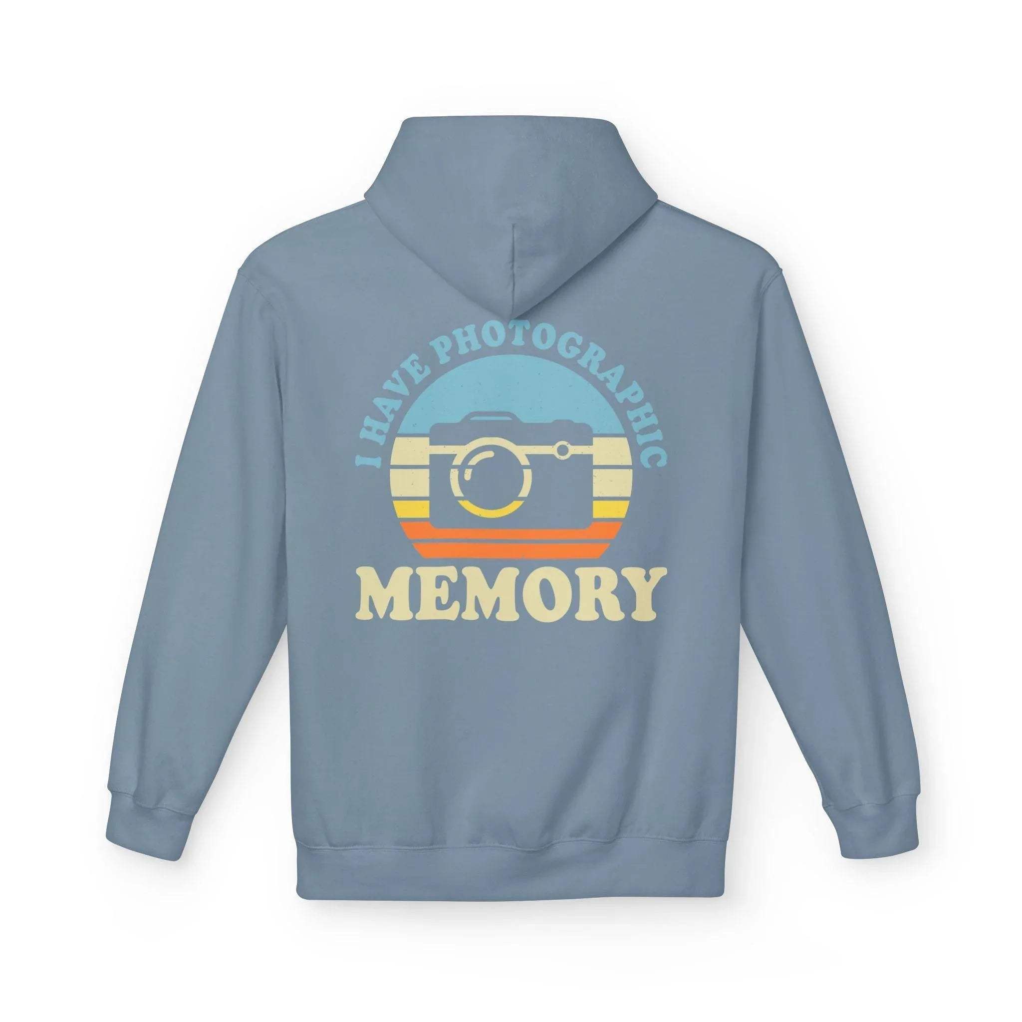 Ultimate Comfort "Photographic Memory" Fleece Hoodie for Photographers