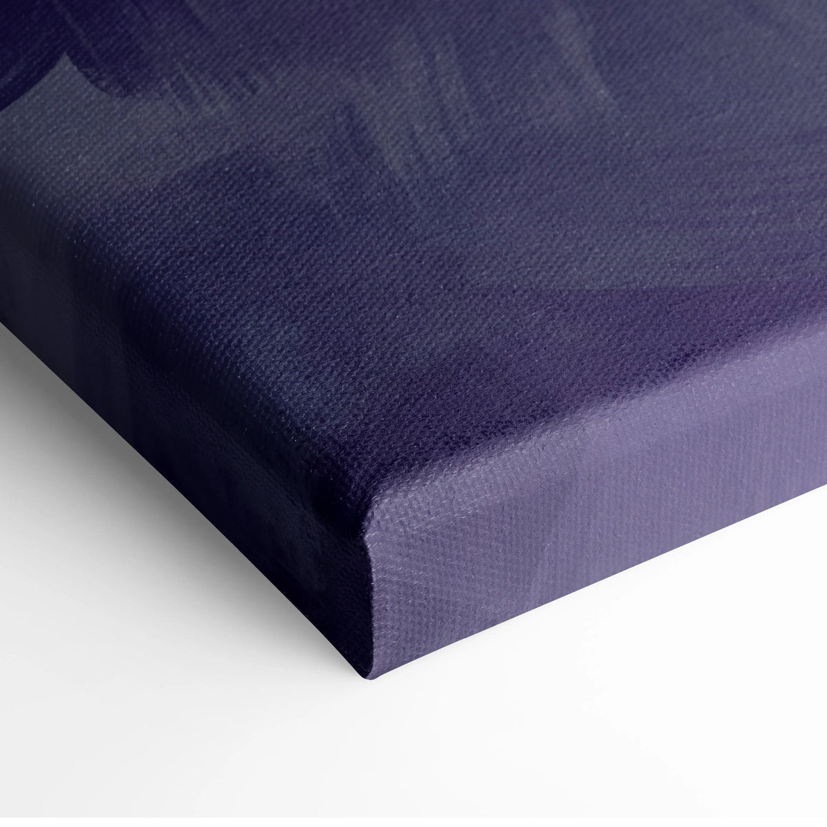 Deep navy canvas print with textured woven fabric surface for ferrari 488 spider inspired luxury supercar wall art