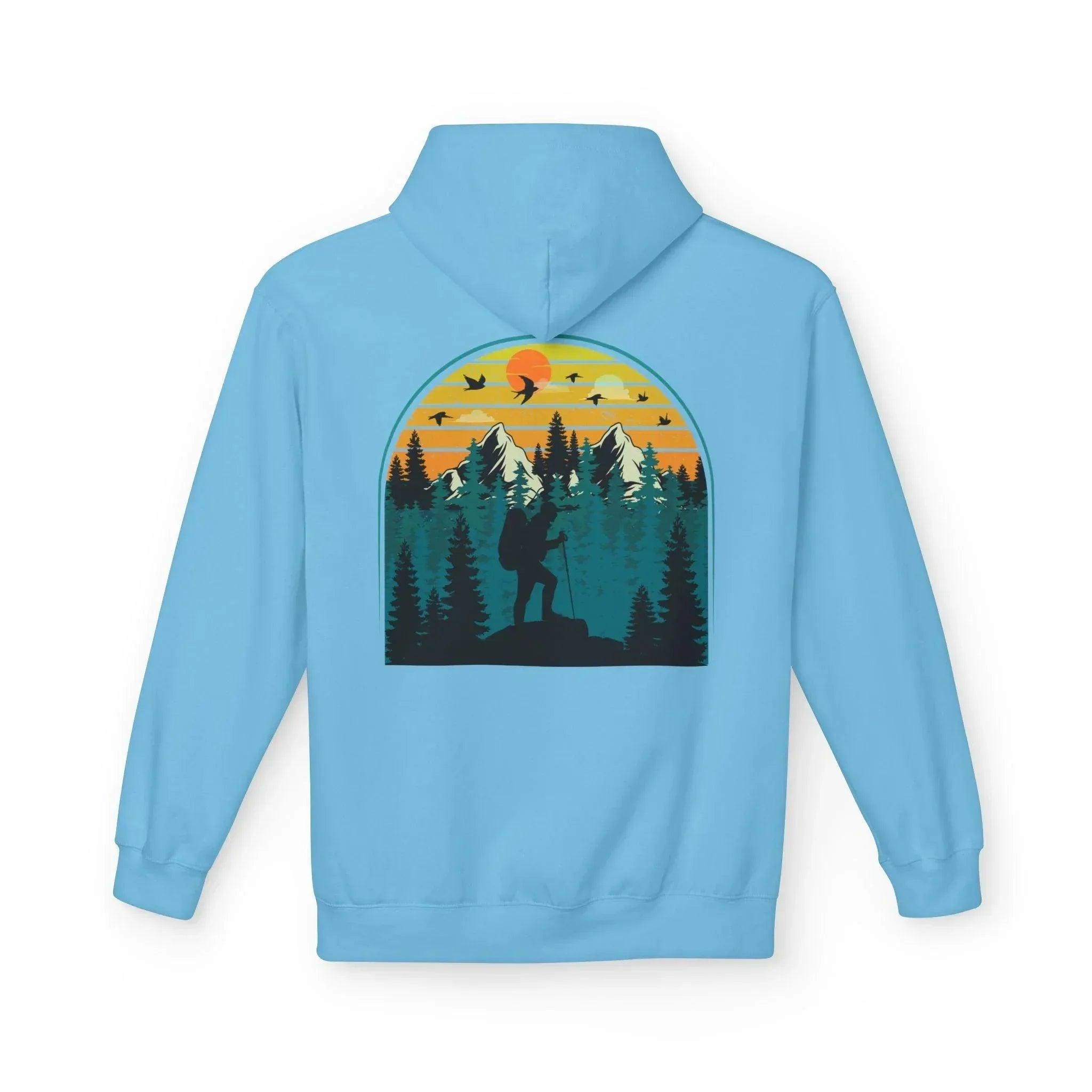 Ultimate Retro Outdoor Fleece Hoodie for Adventurers