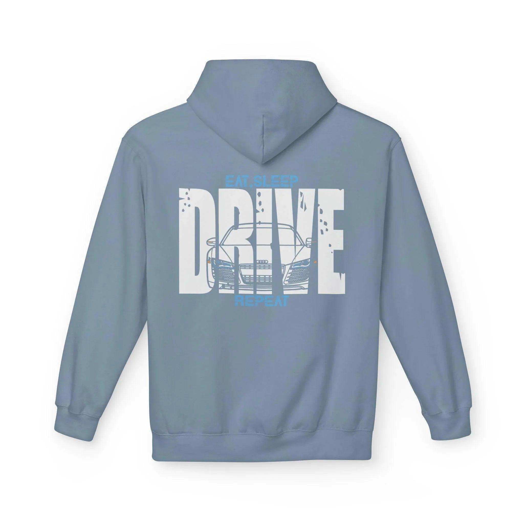 Audi R8 DRIVE Fleece Hoodie - Premium Comfort & Style for Enthusiasts