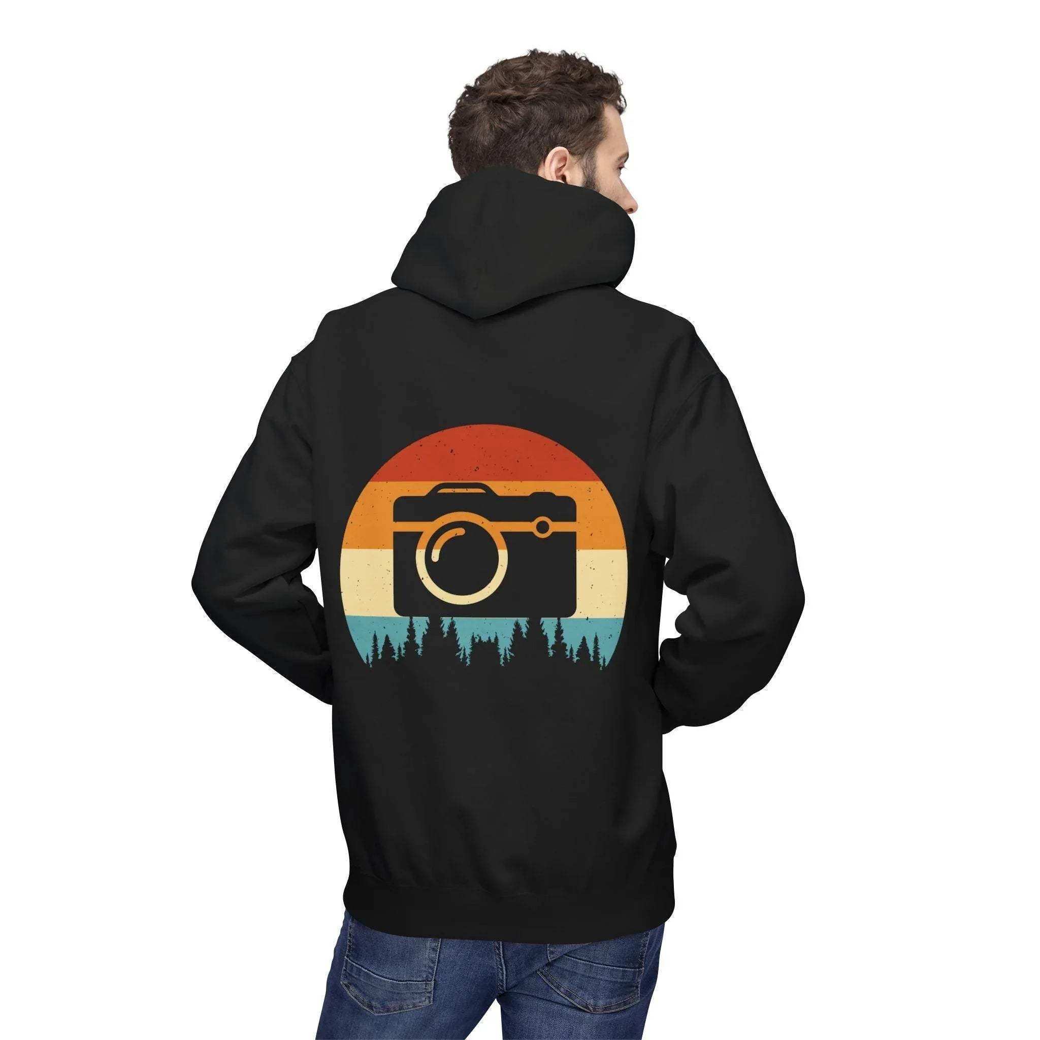 Retro Camera Fleece Hoodie - Premium Comfort & Style for Every Occasion