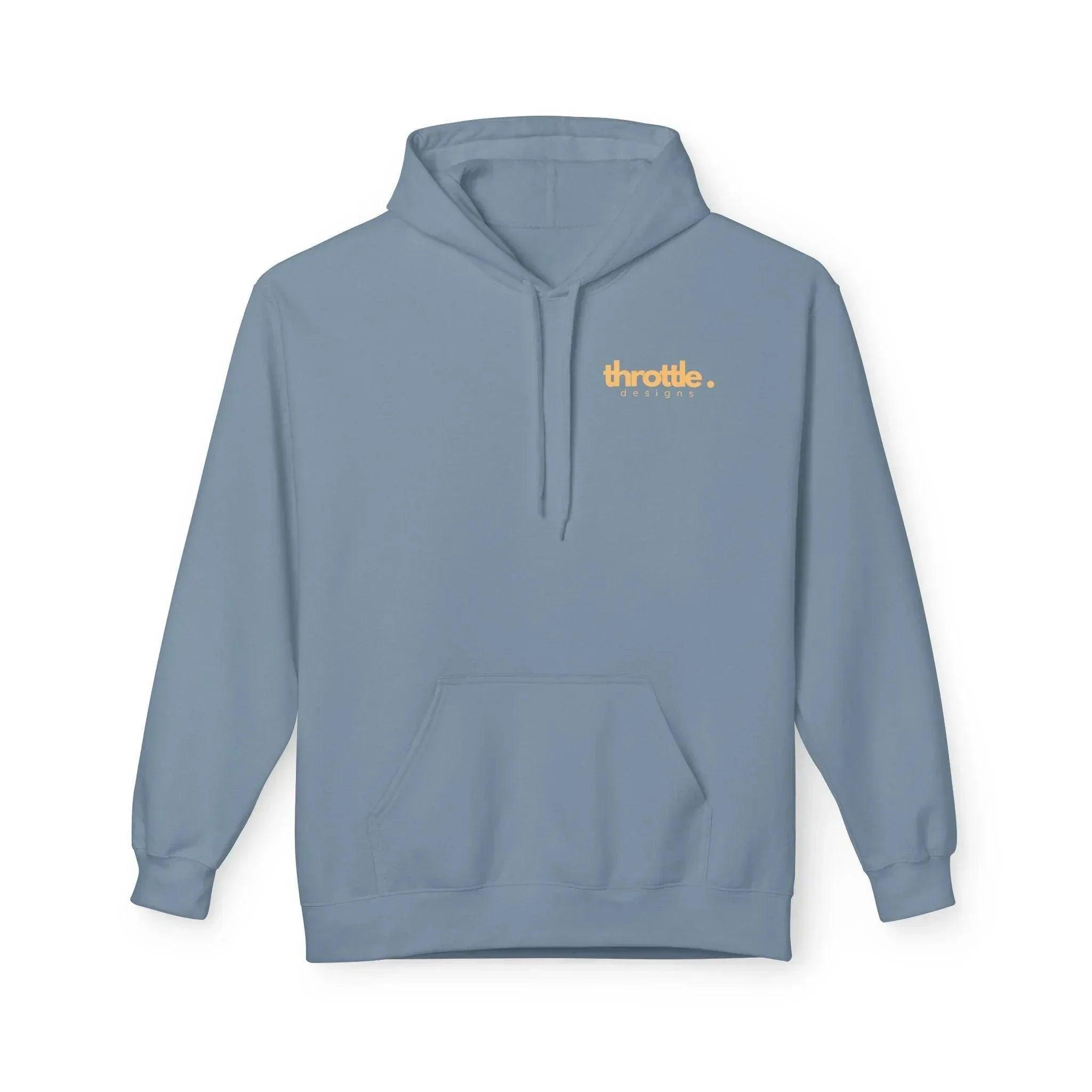 Cozy "Summer Vibes" Coffee Fleece Hoodie for Ultimate Comfort and Style