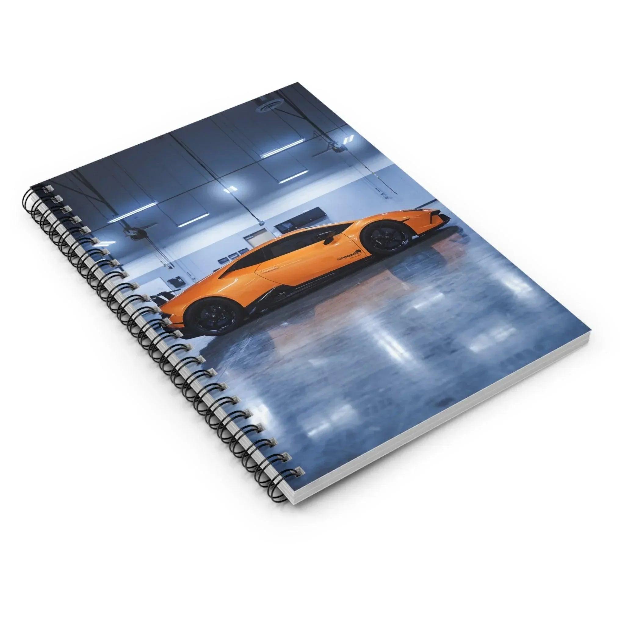 Lamborghini Huracan Automotive Spiral Notebook #036 - Throttle Designs