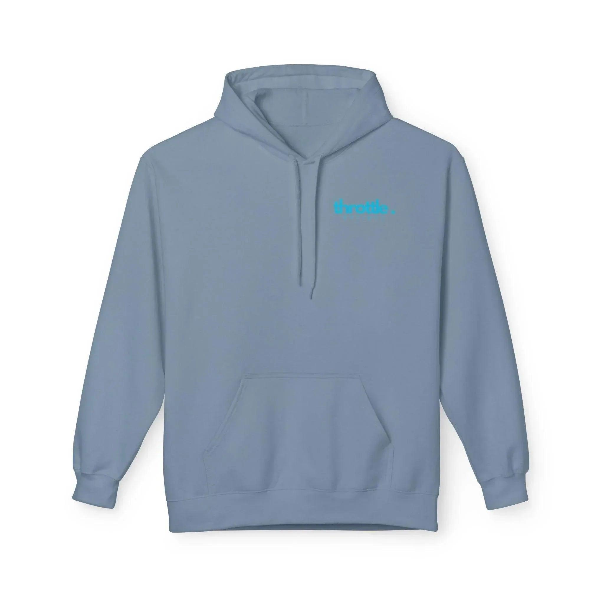 Cozy Retro Palm Tree Sunset Fleece Pullover Hoodie for Ultimate Comfort