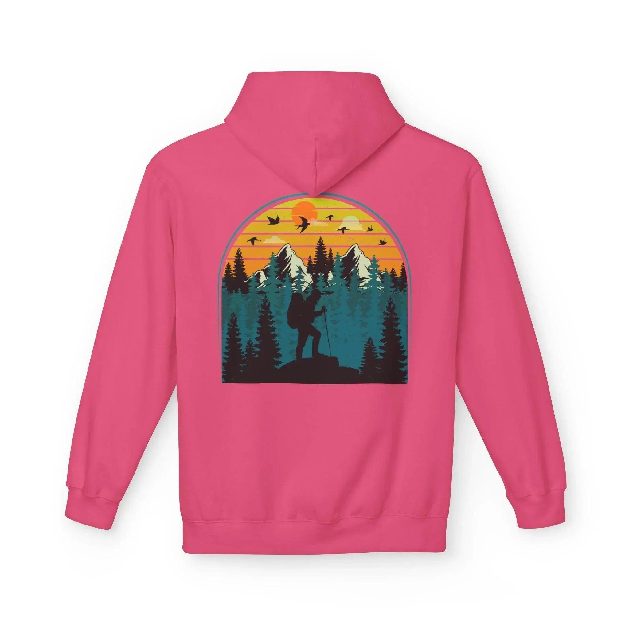 Ultimate Retro Outdoor Fleece Hoodie for Adventurers