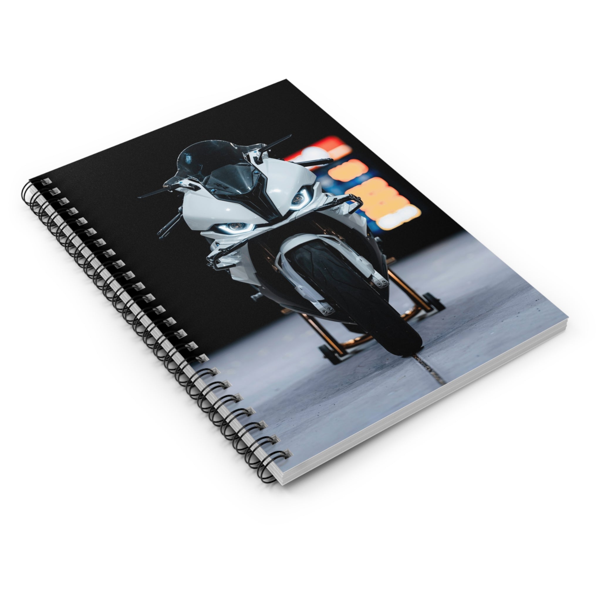 BMW S1000RR Motorcycle Spiral Notebook #101 - Throttle Designs