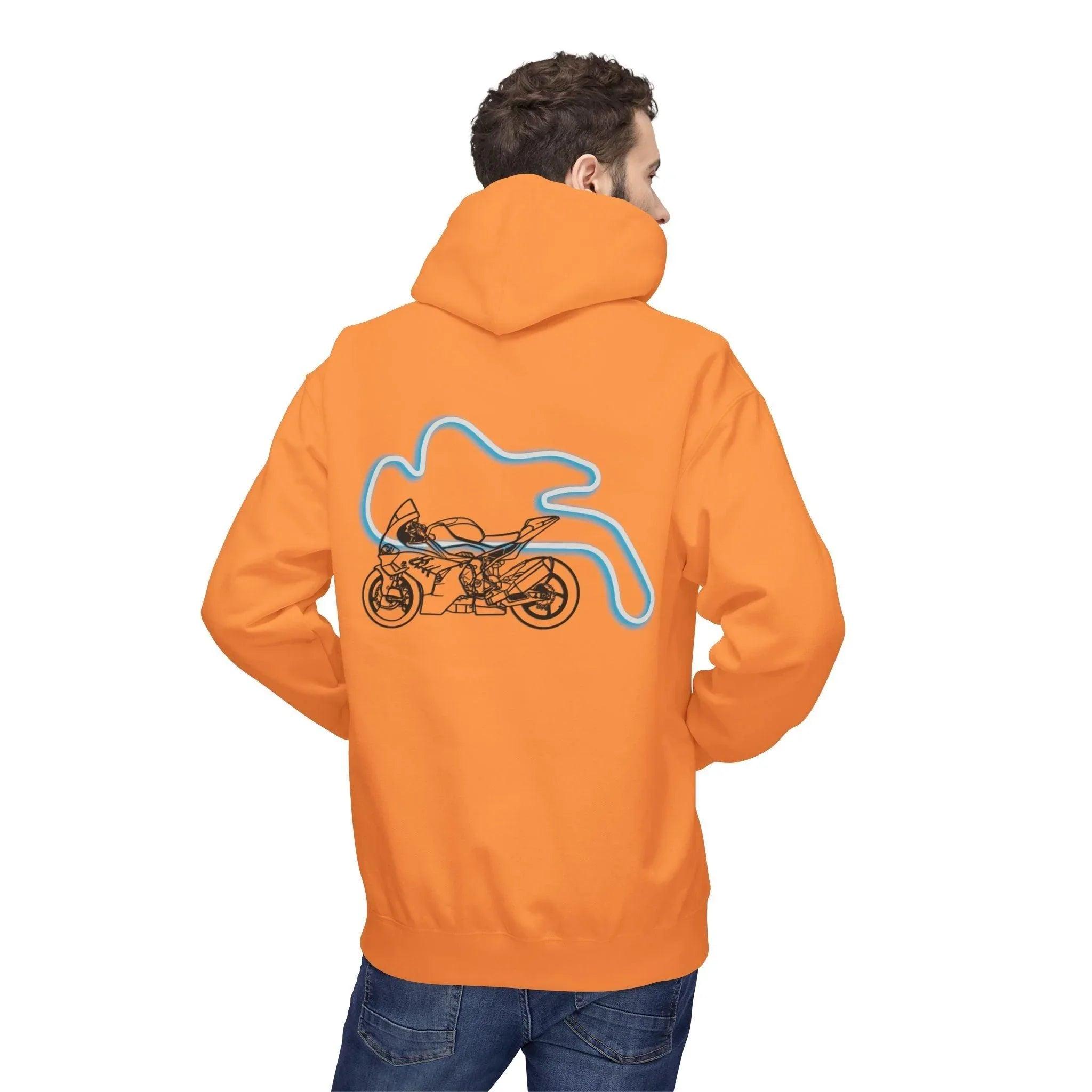 BMW Inspired M1000RR Fleece Hoodie Comfort and Style for Motorsport Enthusiasts
