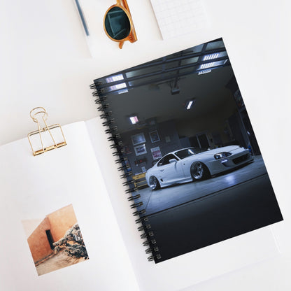 Toyota Supra Mk4 Automotive Spiral Notebook #011 - Throttle Designs