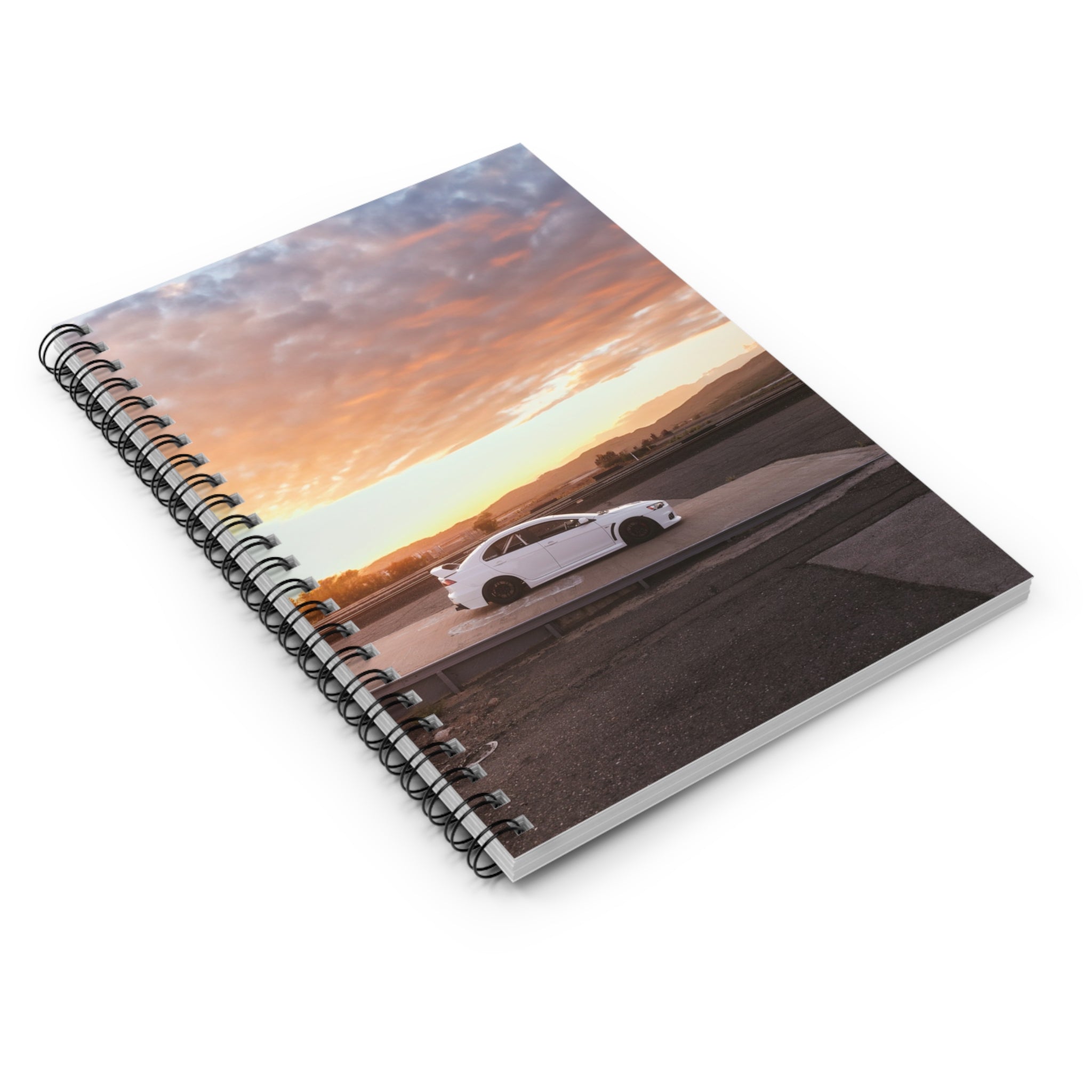 Mitsubishi Evo 10 Automotive Spiral Notebook #002 - Throttle Designs