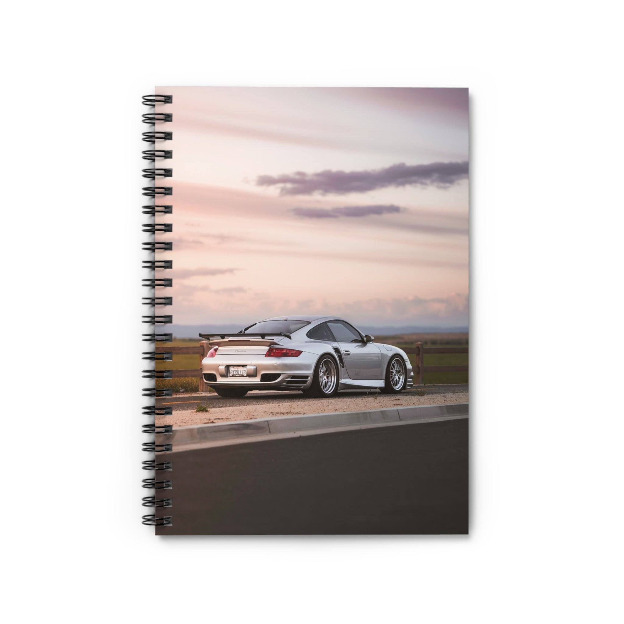 Porsche 911 Automotive Spiral Notebook #004 - Throttle Designs