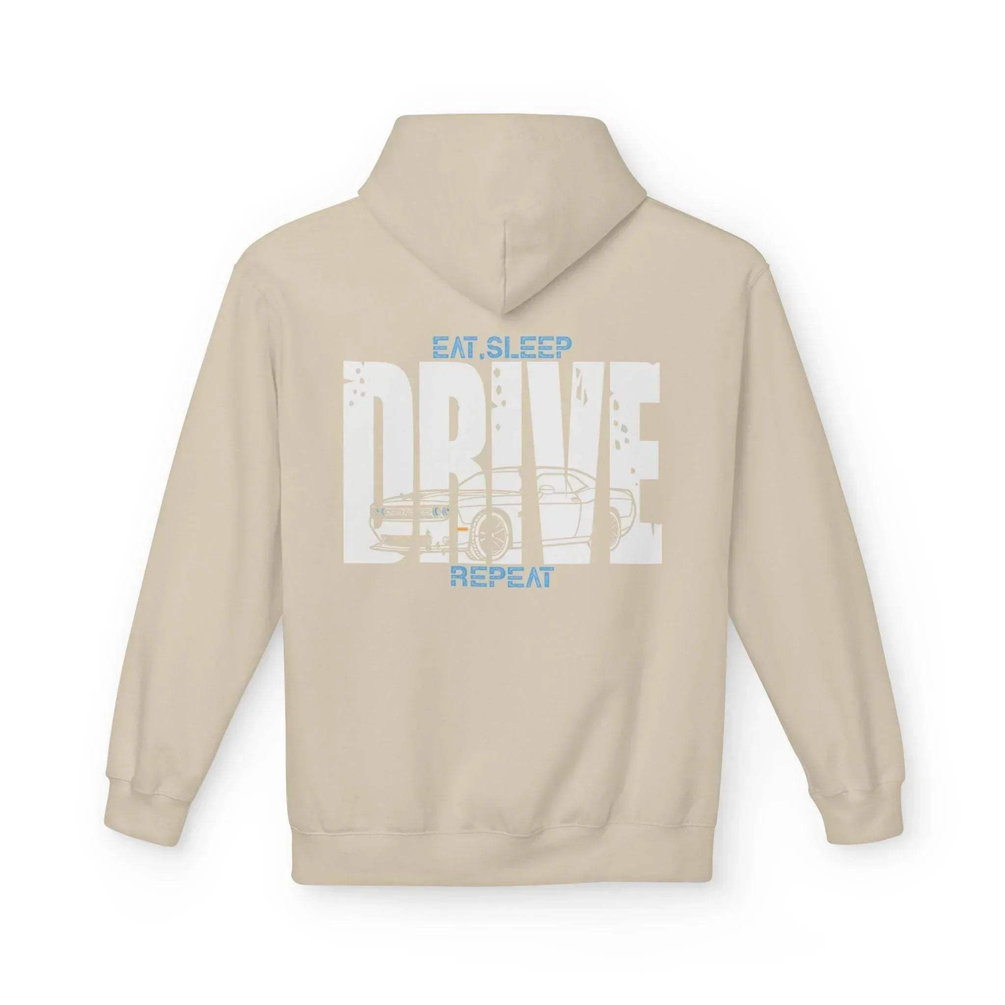 Dodge Challenger DRIVE Cozy Fleece Hoodie for Car Enthusiasts