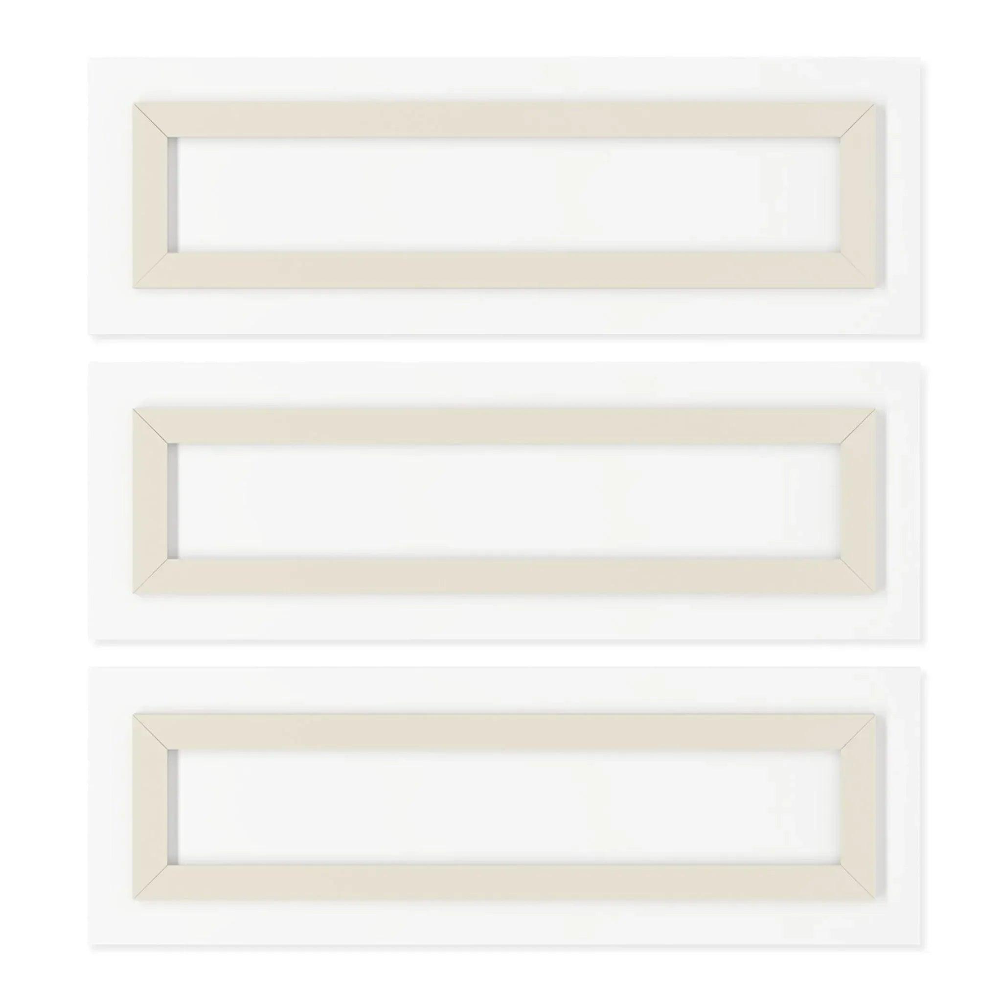 Three-piece white-framed Toyota Supra MK4 canvas wall art set designed as horizontal acrylic canvas art panels.