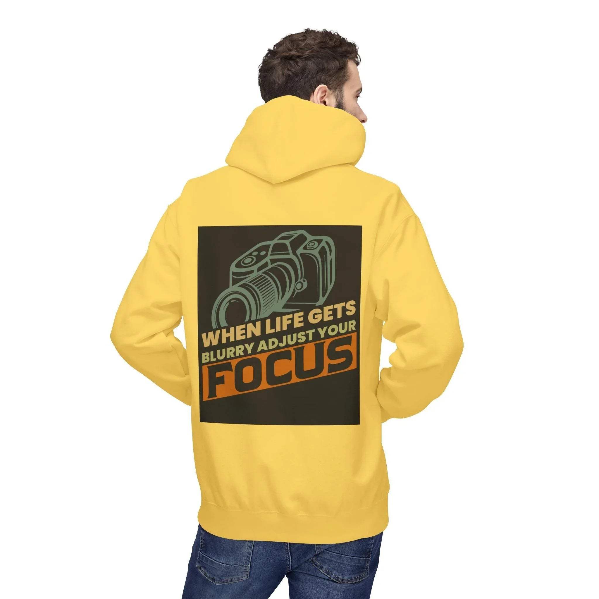 Ultimate Photographer's Fleece Hoodie: 'Adjust Your Focus' Comfort & Style