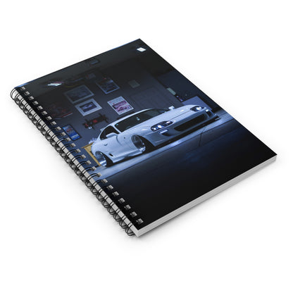 Toyota Supra Mk4 Automotive Spiral Notebook #019 - Throttle Designs