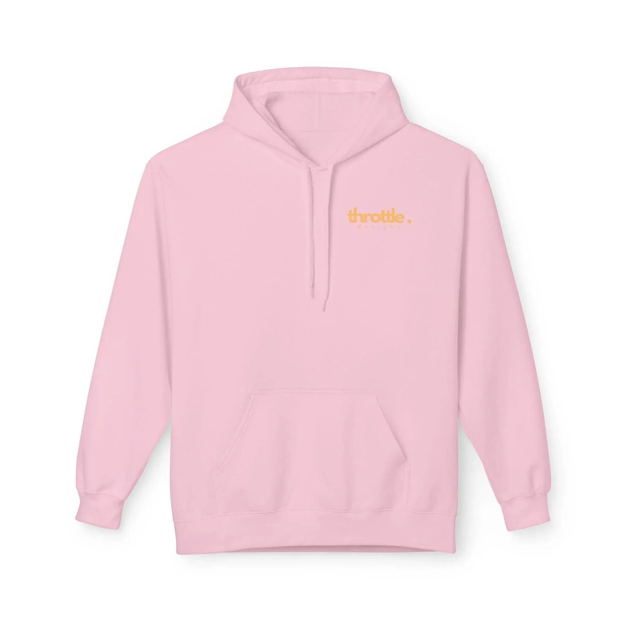 Cozy "Summer Vibes" Coffee Fleece Hoodie for Ultimate Comfort and Style