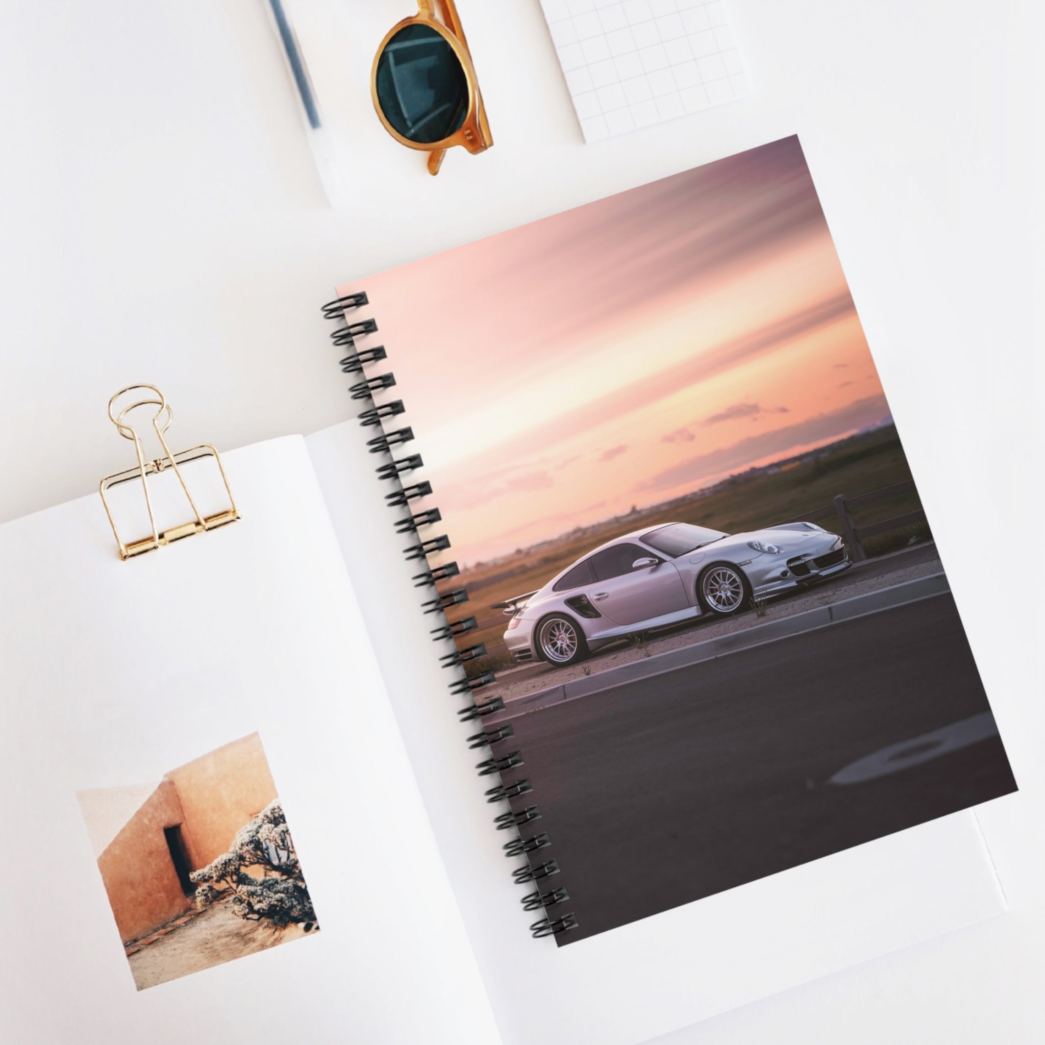 Porsche 911 Automotive Spiral Notebook #003 - Throttle Designs