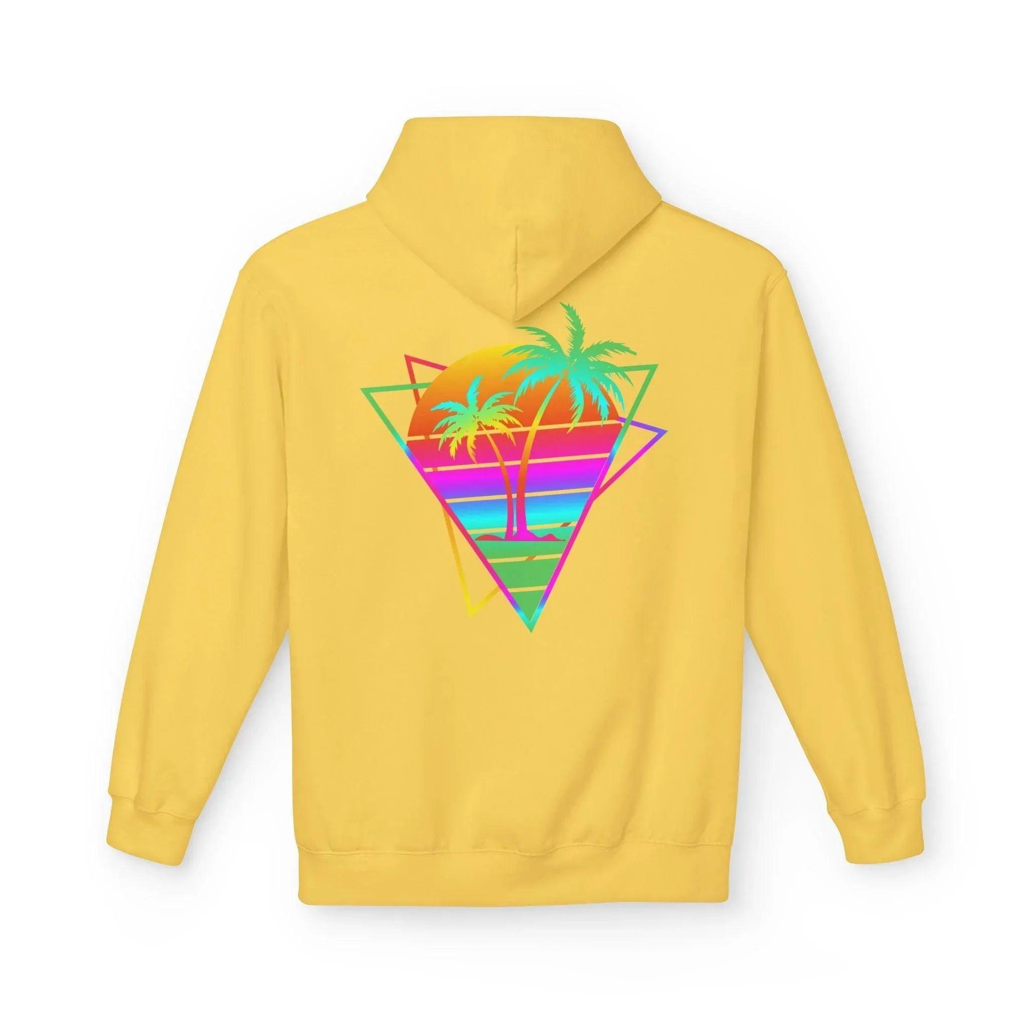 Vaporwave Vintage Fleece Hoodie for Ultimate Comfort and Style