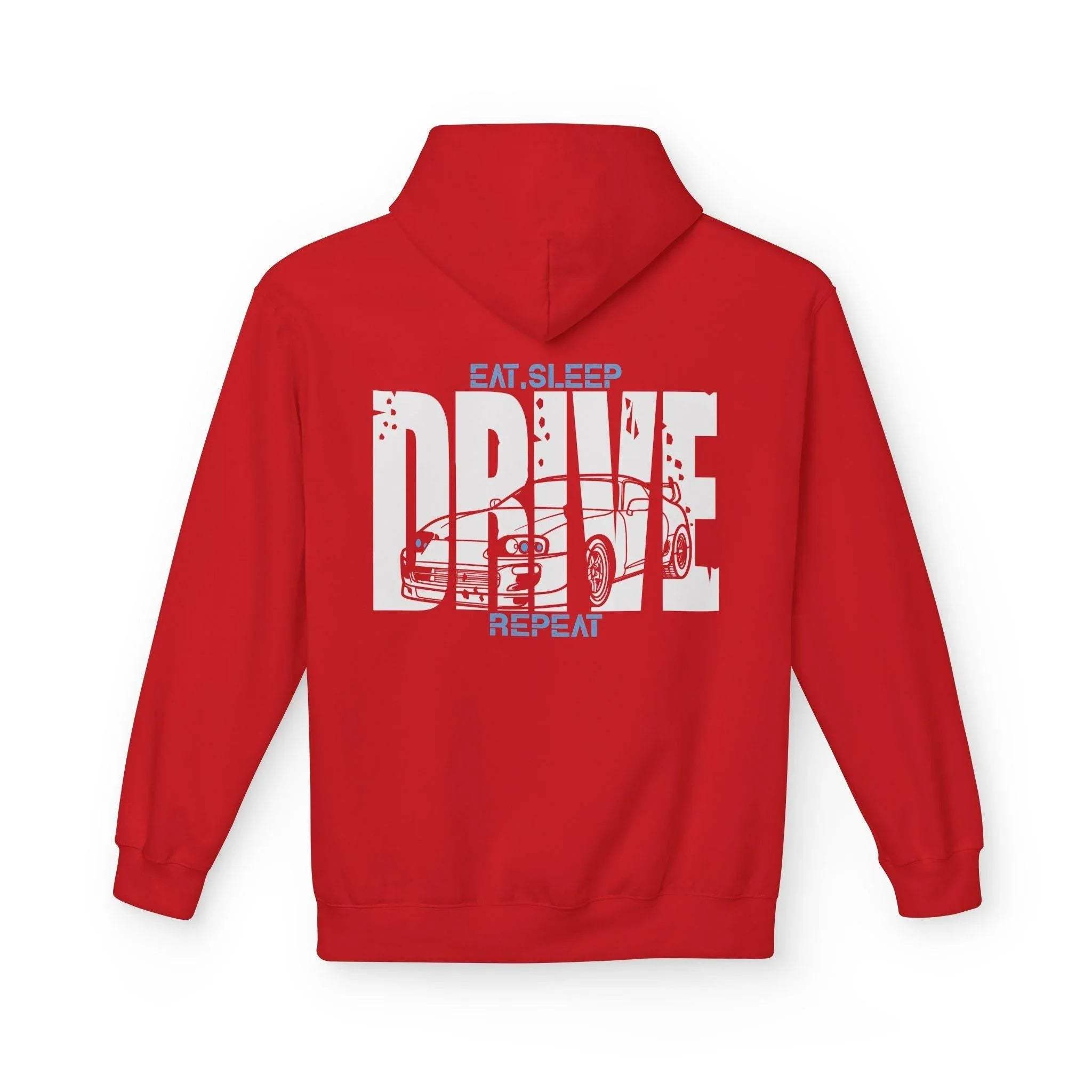 Toyota Supra Mk4 DRIVE Fleece Hoodie for Car Enthusiasts