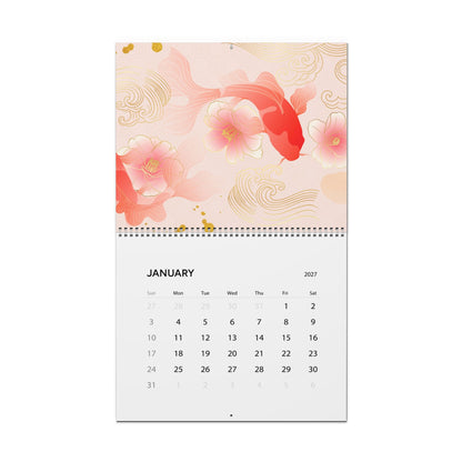 2027 Japan & Japanese Artwork Wall Calendar – Japanese Culture, Scenic Art & Colorful Inspired Designs Collection