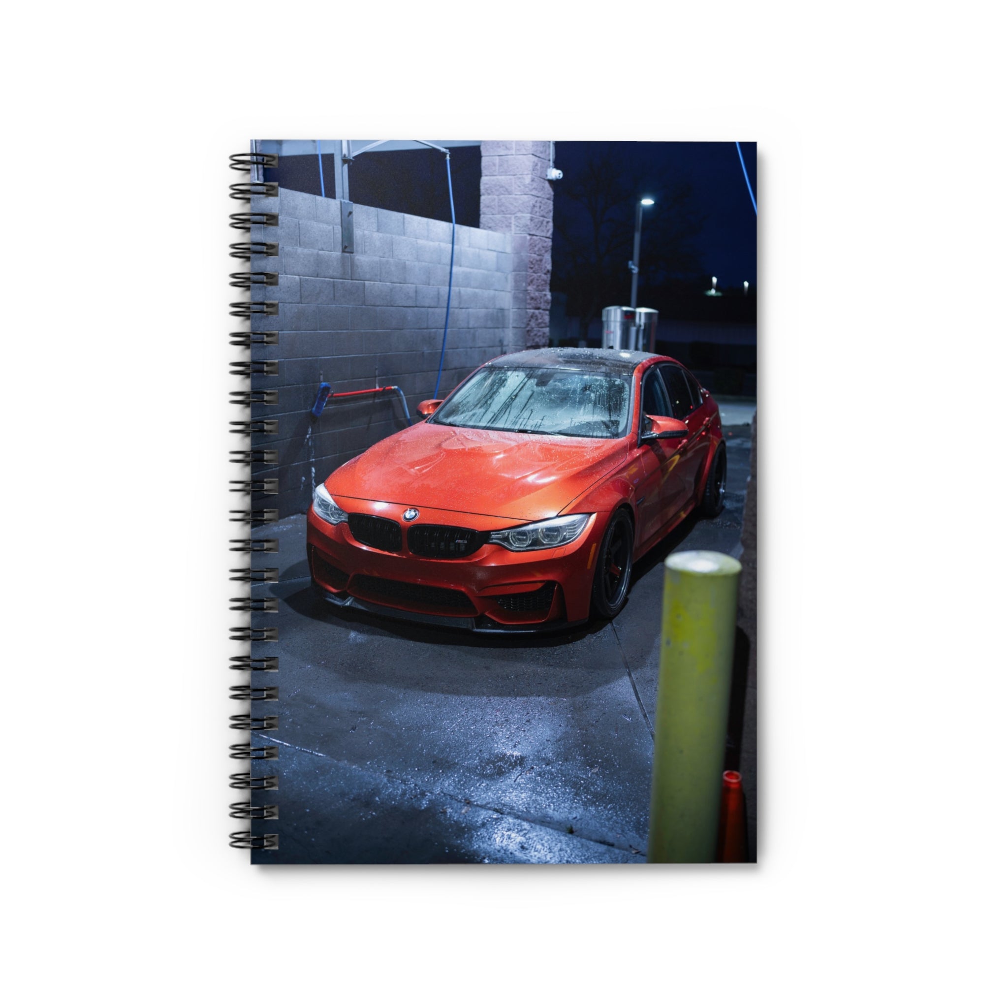 BMW F80 M3 Automotive Spiral Notebook #004 - Throttle Designs