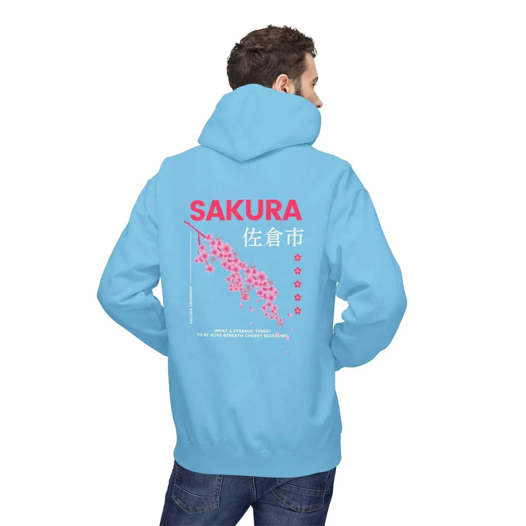 Cozy Sakura Blossom Fleece Hoodie for Ultimate Comfort