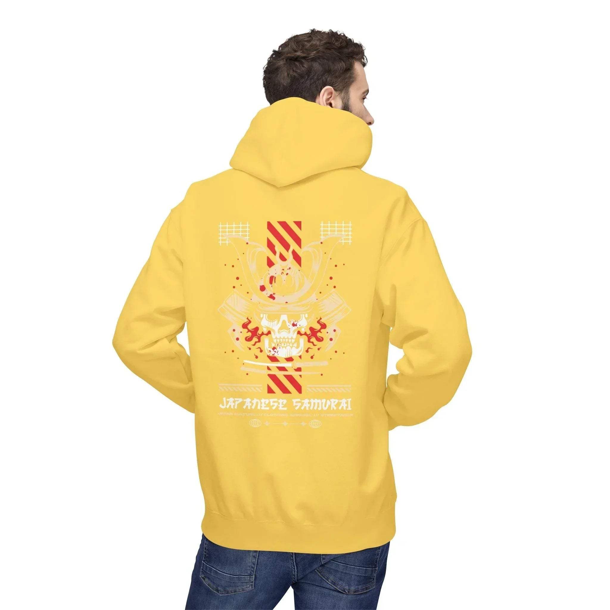 Ultimate Samurai Streetwear Fleece Hoodie for Comfort and Style