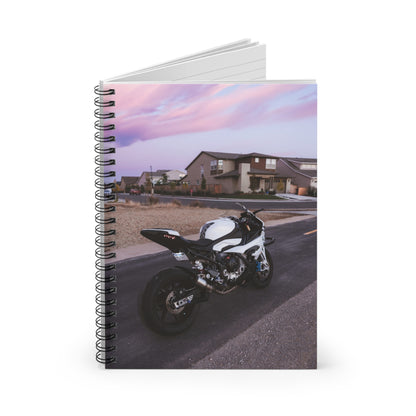 BMW S1000RR Motorcycle Spiral Notebook #110 - Throttle Designs