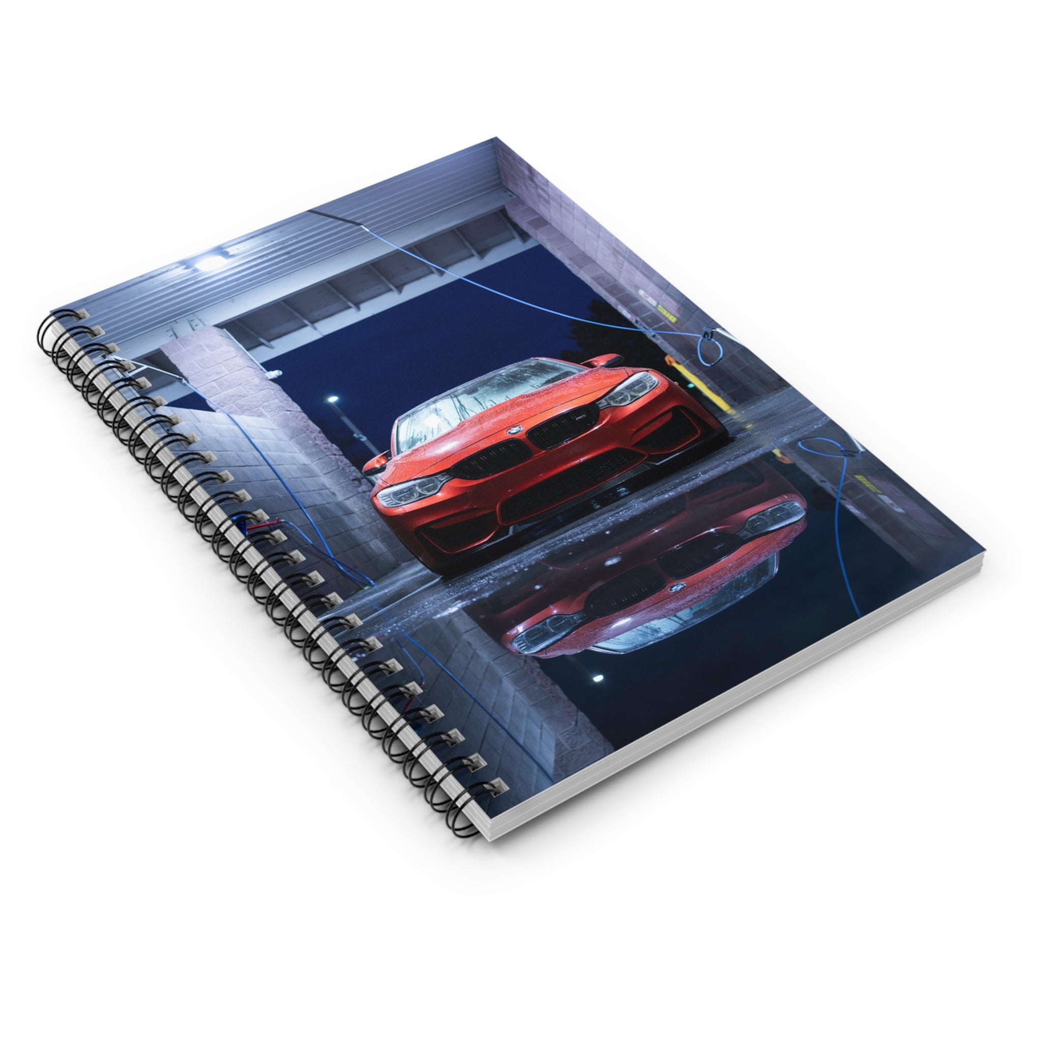 BMW F80 M3 Automotive Spiral Notebook #003 - Throttle Designs