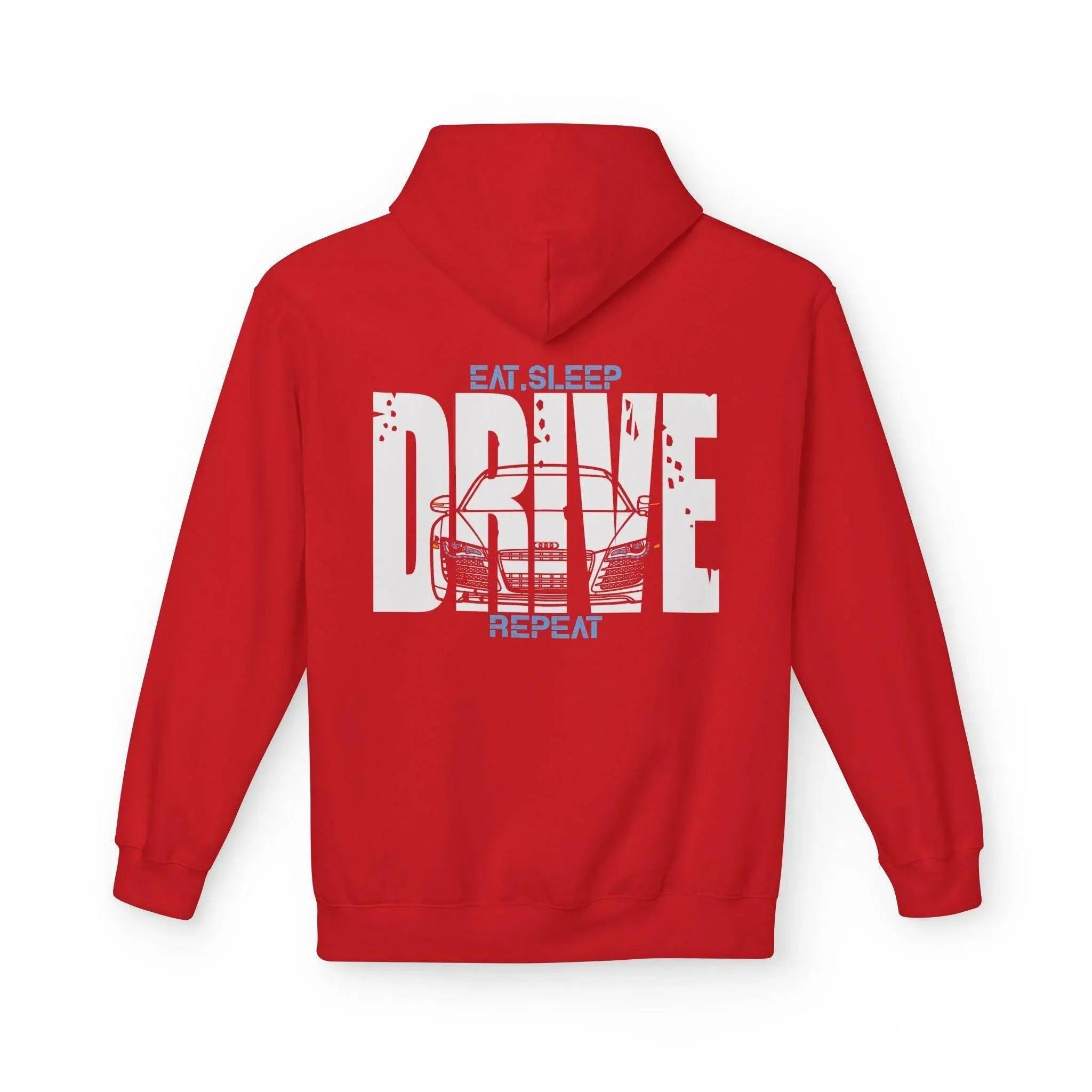Audi R8 DRIVE Fleece Hoodie - Premium Comfort & Style for Enthusiasts
