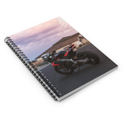 Aprilia RSV4 1100 Factory Motorcycle Spiral Notebook #027 - Throttle Designs