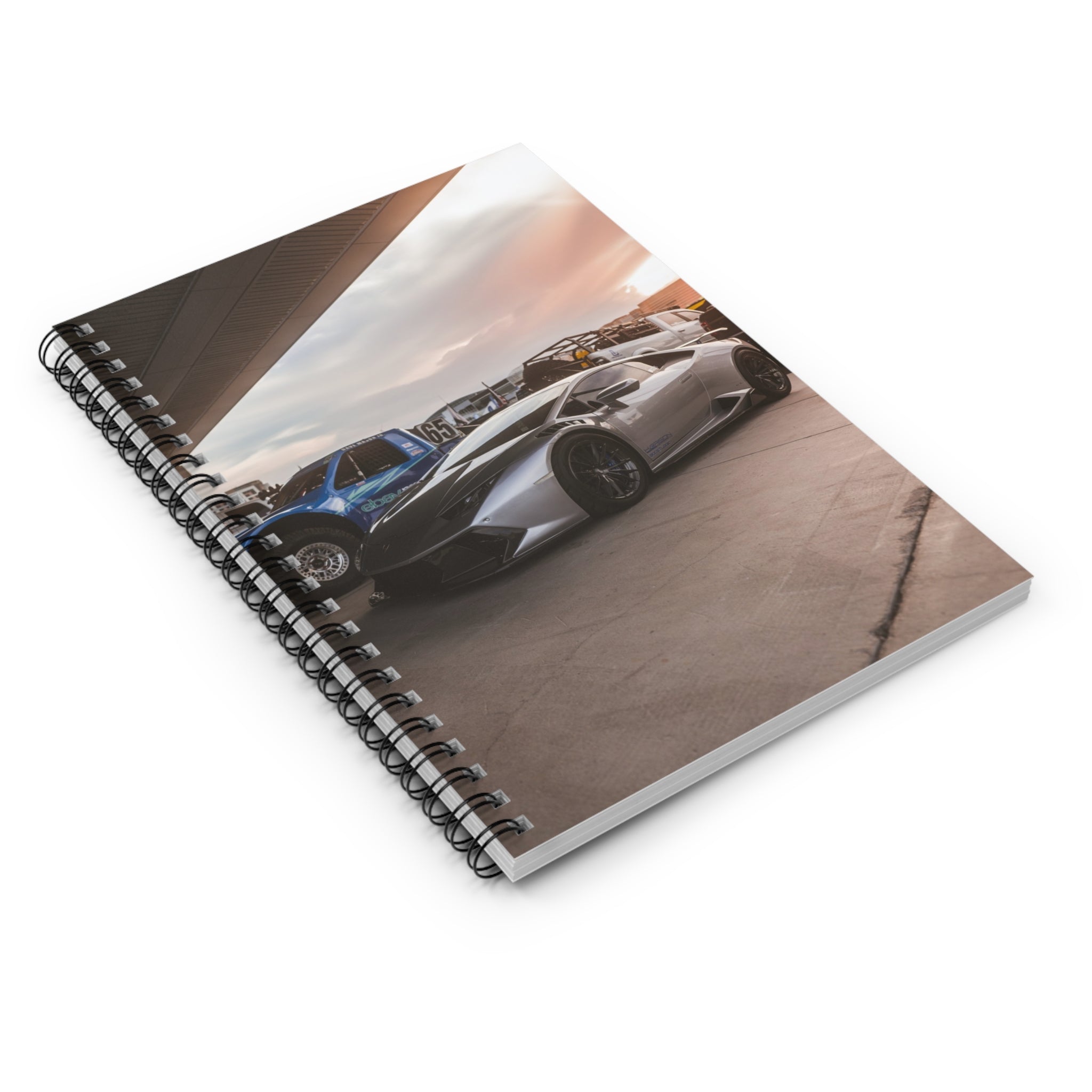 Lamborghini Huracan Automotive Spiral Notebook #001 - Throttle Designs