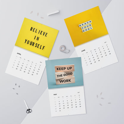 2027 Motivational Wall Calendar – Inspirational Quotes, Positive Messages & Uplifting Artwork