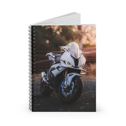 BMW S1000RR Motorcycle Spiral Notebook #105 - Throttle Designs