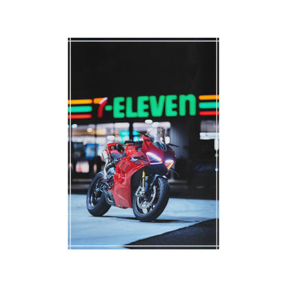 Ducati V4S Motorcycle Acrylic Photo Block #001 - Throttle Designs