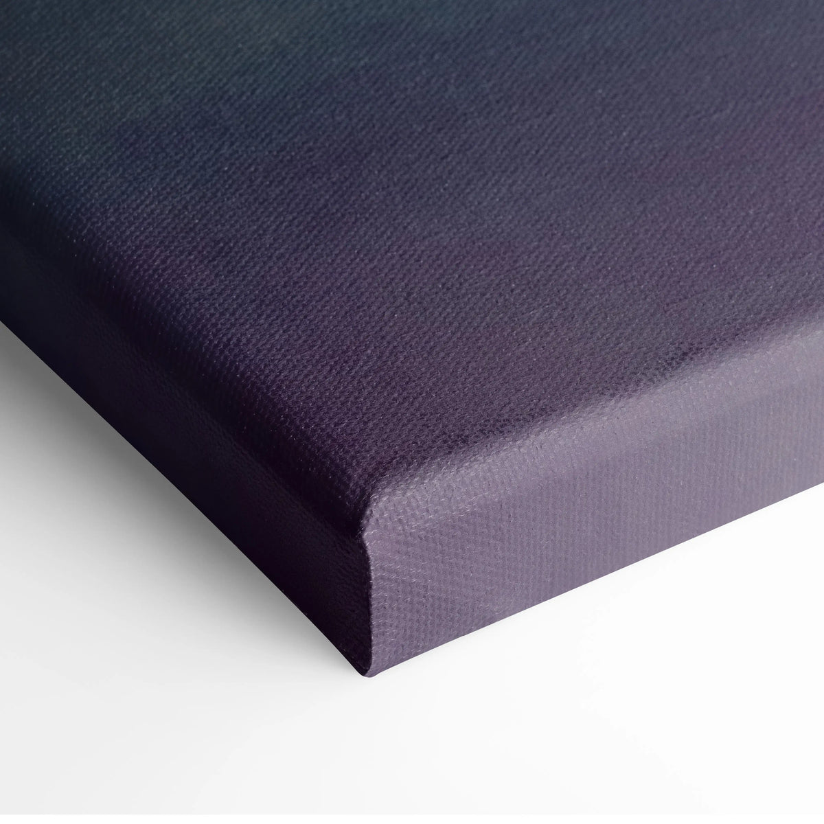 Porsche 911 gt3 rs inspired automotive wall art on deep purple textured woven fabric stretched canvas