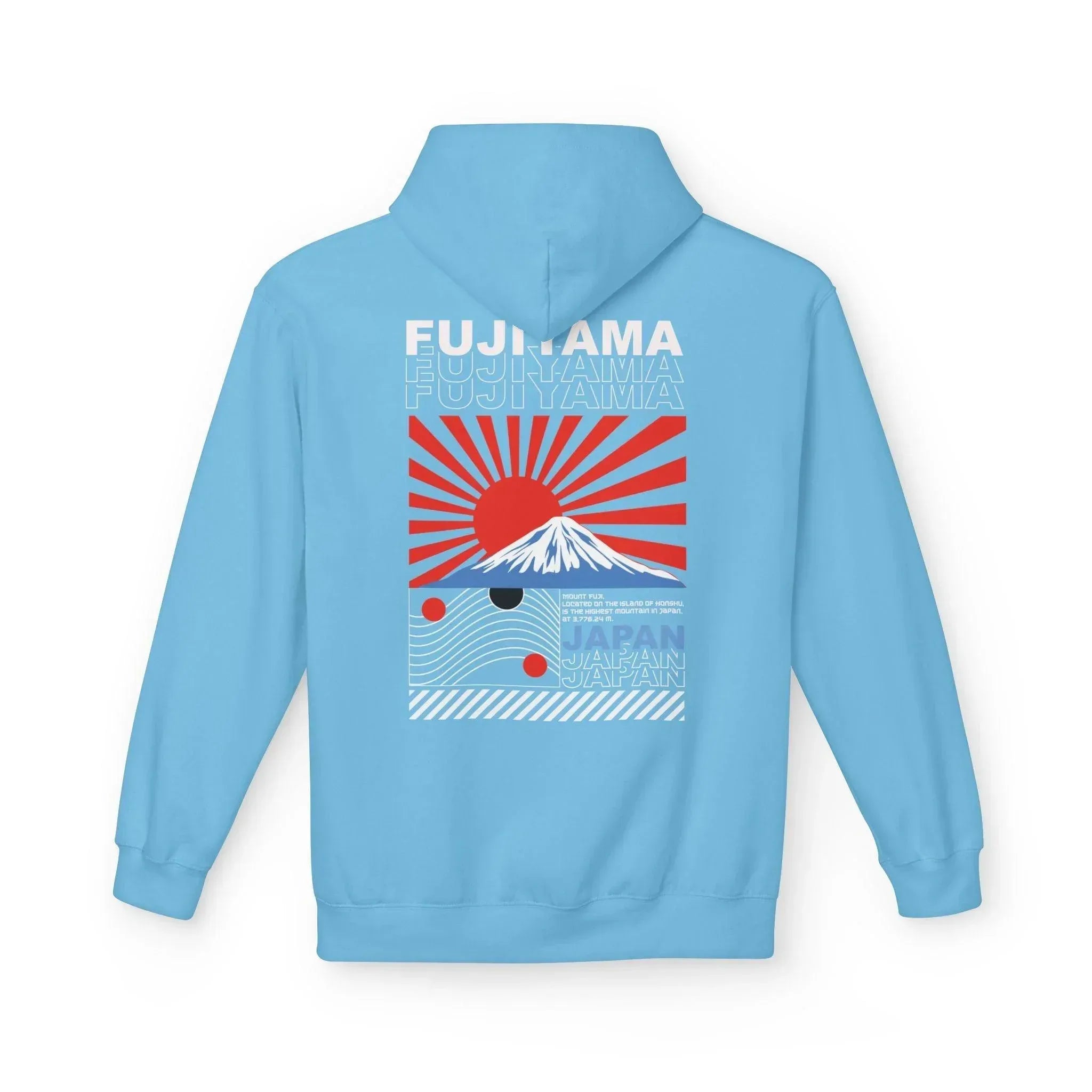 Fujiyama Japan Streetwear Cozy Fleece Hoodie - Ultimate Comfort & Style