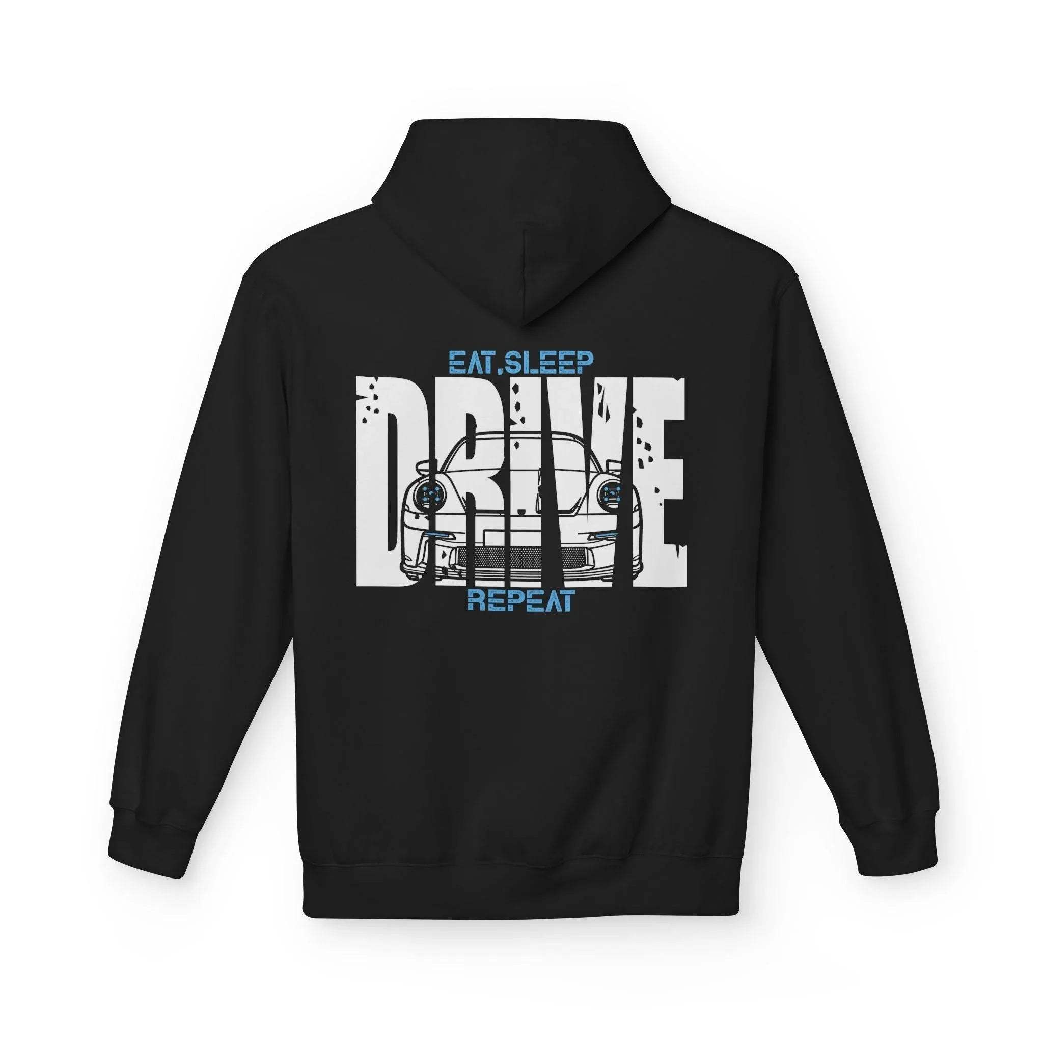 Porsche GT3RS DRIVE Fleece Hoodie - Ultimate Comfort for Car Lovers