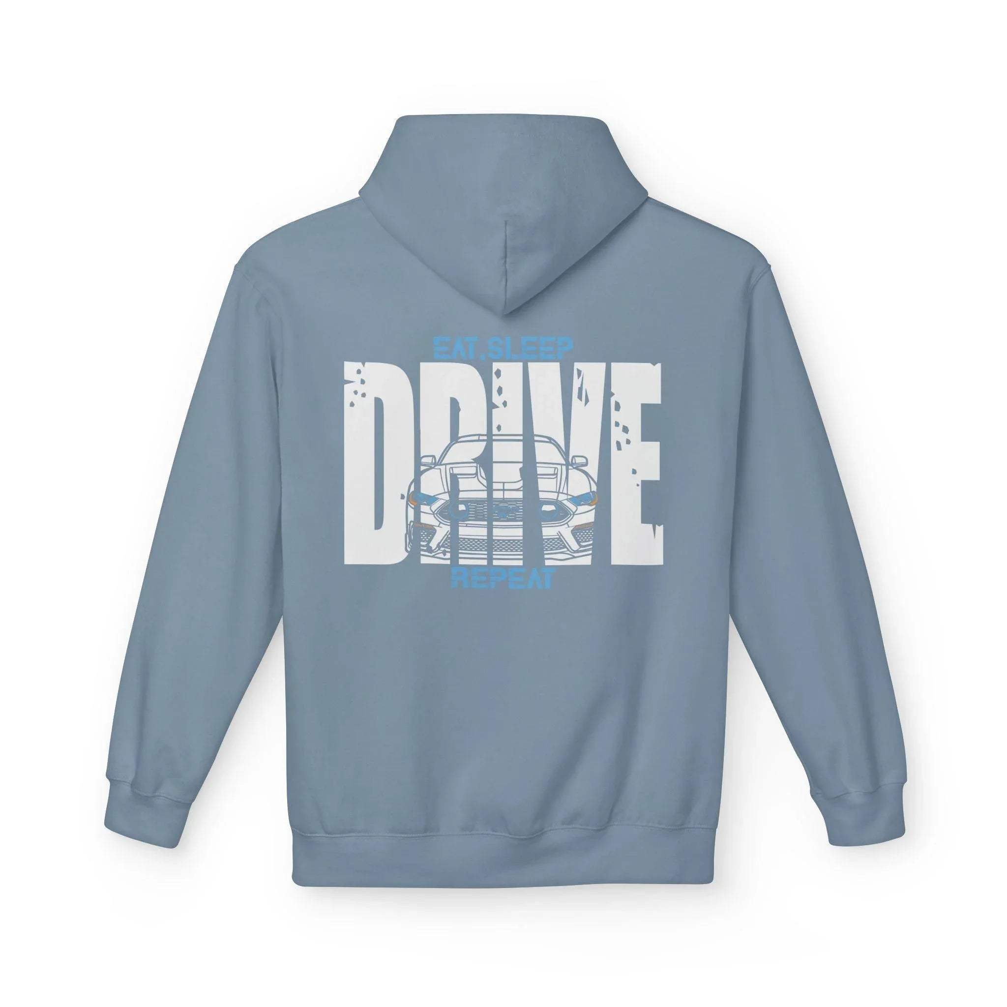 Ford Mach 1 Mustang DRIVE Fleece Hoodie - Premium Comfort & Style