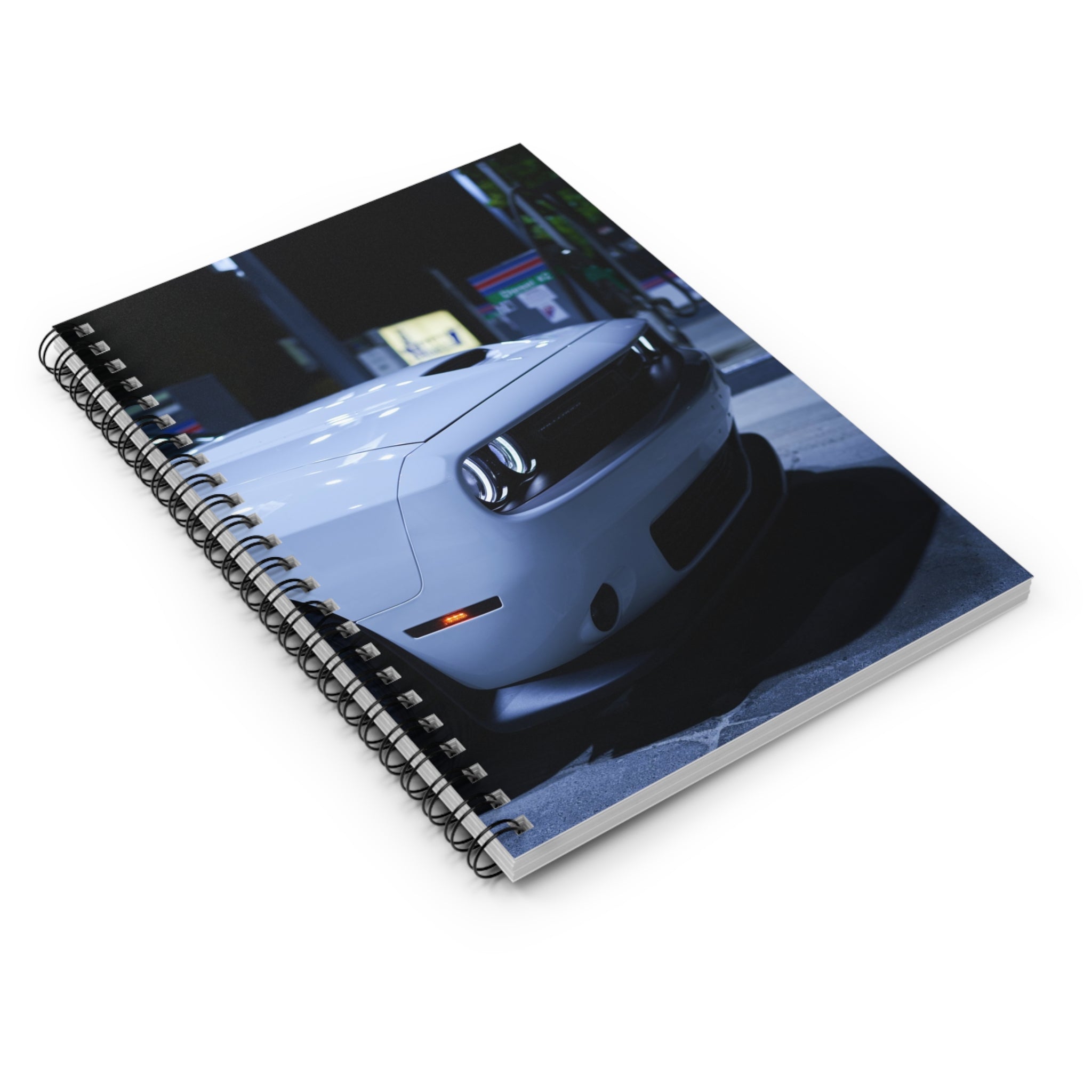 Dodge Challenger Automotive Spiral Notebook #002 - Throttle Designs