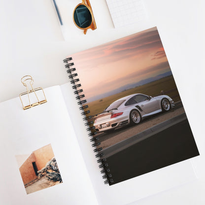 Porsche 911 Automotive Spiral Notebook #005 - Throttle Designs