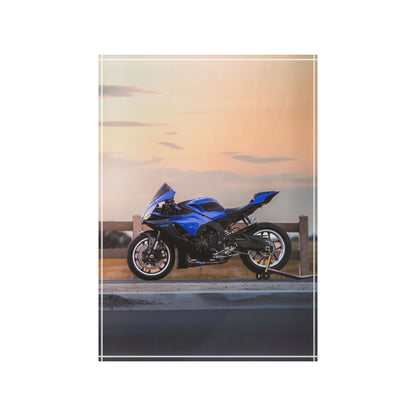 Yamaha R1 Motorcycle Acrylic Photo Block #008 - Throttle Designs