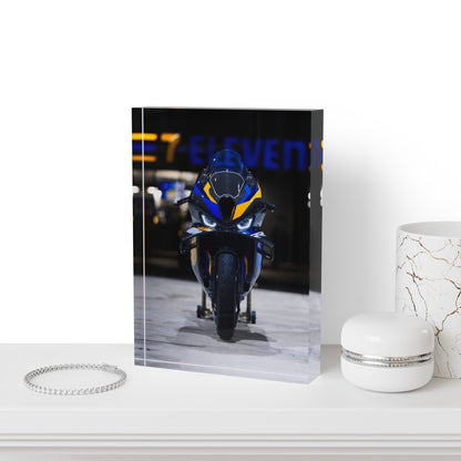 BMW M1000RR Motorcycle Acrylic Photo Block #004 - Throttle Designs